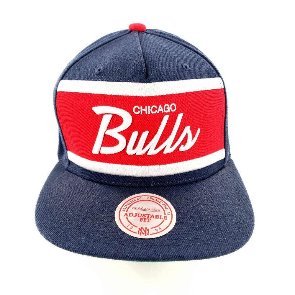 Mitchell & Ness NBA Chicago Bulls Snapback Hat Cap Mens